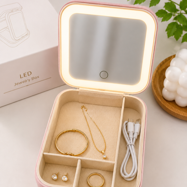 LED Jewellery & Make up Box