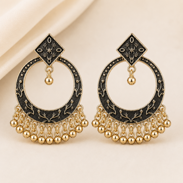 Oxydized Earrings