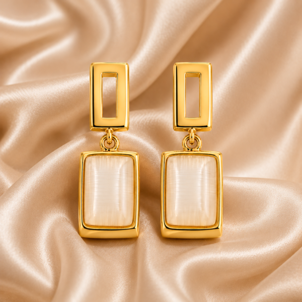 Glow Rectangle Earrings